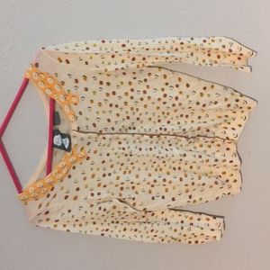 Anthropologie button print Cardigan